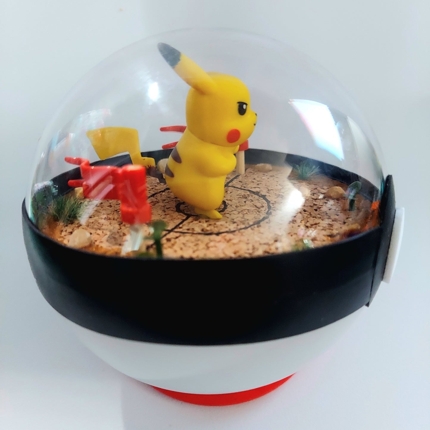 Pikachu Fighting Terrarium