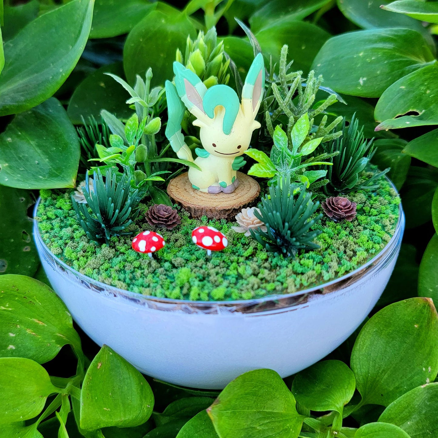 Ditto-Leafeon Terrarium